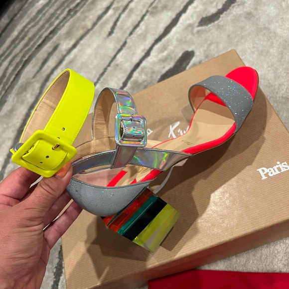 Christian Louboutine Cineticadoll leather luxury sandals ⭐️ - Picture 10 of 14